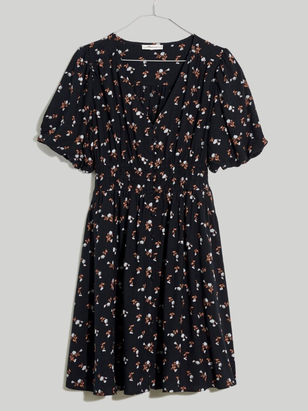 Madewell Sophie Mini Dress in Woodland Floral 2X